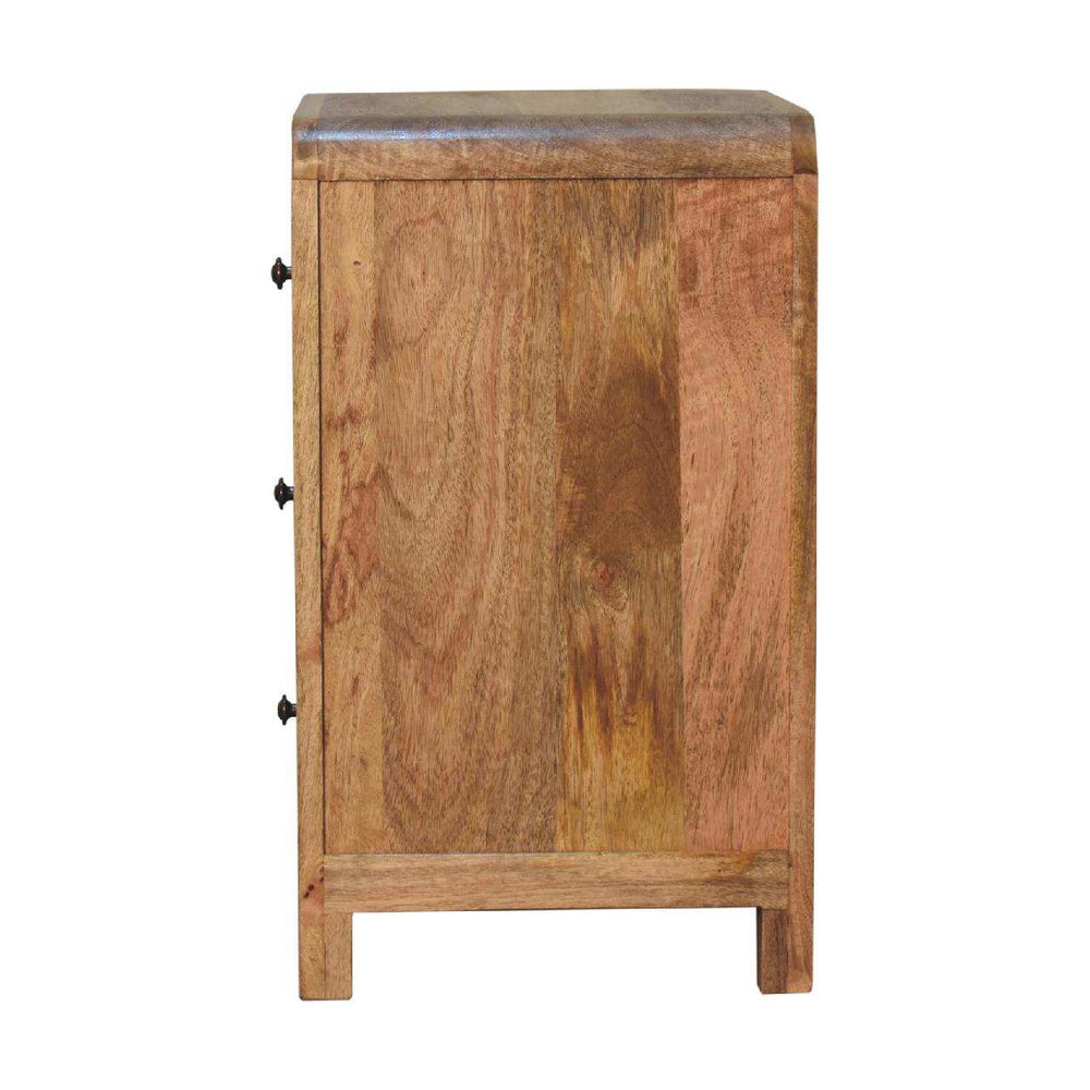 Oak-ish Naya Bedside - Artisan Furniture - Flyclothing LLC