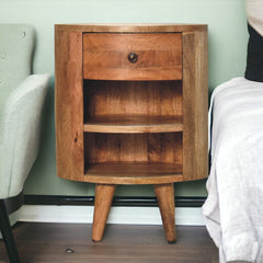 Artisan Cortez Oak-ish Nightstand - Artisan Furniture