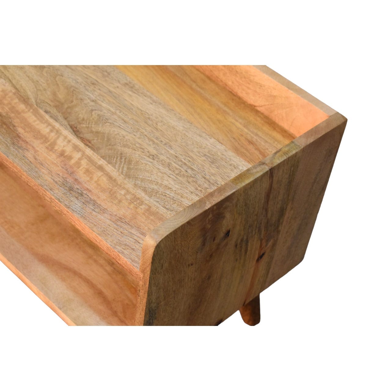 Oak-ish Nordic Storage Bench - Artisan Furniture