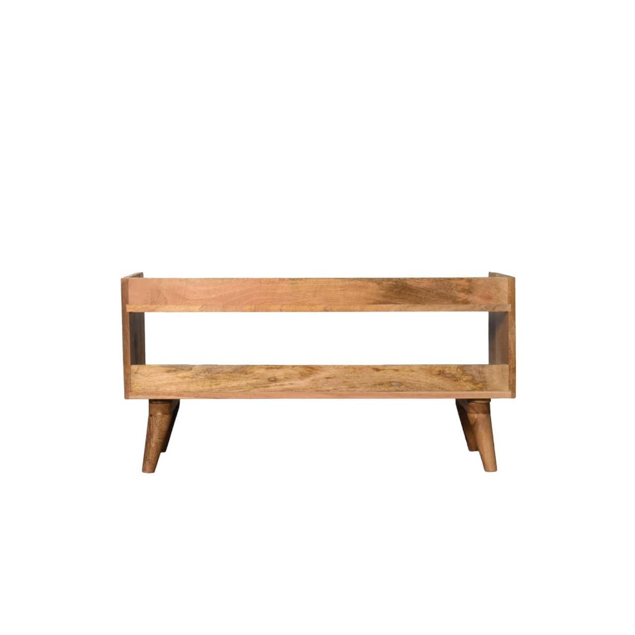 Oak-ish Nordic Storage Bench - Artisan Furniture
