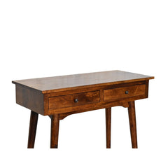 Chestnut Hallway 2 Drawer Console Table - Artisan Furniture