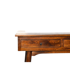 Chestnut Hallway 2 Drawer Console Table - Artisan Furniture