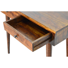 Chestnut Hallway 2 Drawer Console Table - Artisan Furniture