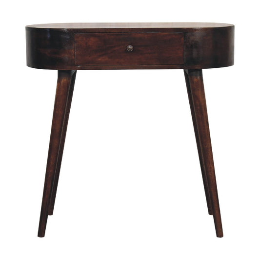 Albion Light Walnut Console Table - Artisan Furniture