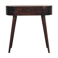 Albion Light Walnut Console Table - Artisan Furniture