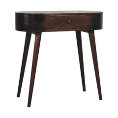 Albion Light Walnut Console Table - Artisan Furniture