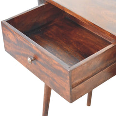 Albion Light Walnut Console Table - Artisan Furniture