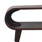 Amaya Light Walnut Coffee Table - Artisan Furniture - Flyclothing LLC