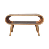 Open Oak-ish Coffee Table - Artisan Furniture - Flyclothing LLC