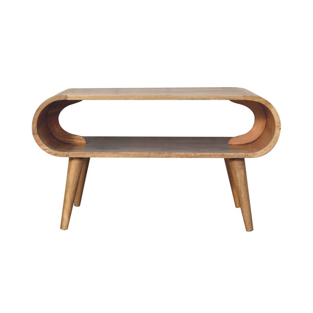 Open Oak-ish Coffee Table - Artisan Furniture - Flyclothing LLC