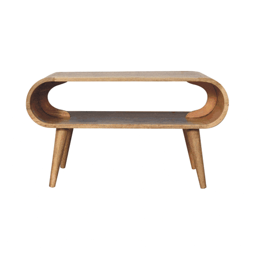 Open Oak-ish Coffee Table - Artisan Furniture
