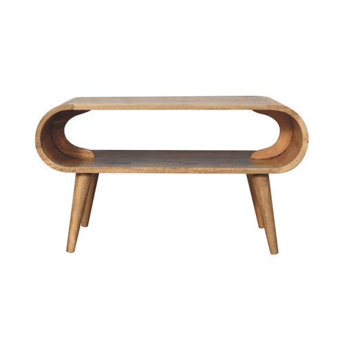 Open Oak-ish Coffee Table - Artisan Furniture - Flyclothing LLC