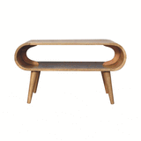 Open Oak-ish Coffee Table - Artisan Furniture - Flyclothing LLC