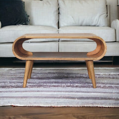 Open Oak-ish Coffee Table - Artisan Furniture