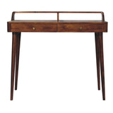 Elevated Chestnut Console Table - Artisan Furniture - Flyclothing LLC