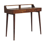 Elevated Chestnut Console Table - Artisan Furniture - Flyclothing LLC