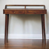 Elevated Chestnut Console Table - Artisan Furniture - Flyclothing LLC