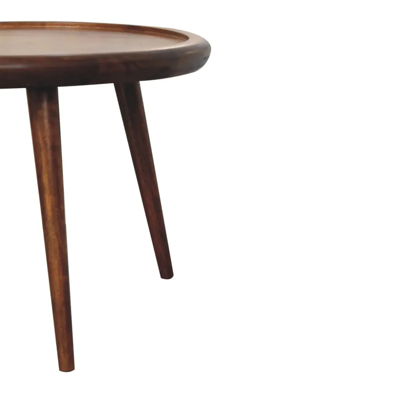 Chestnut Plate Coffee Table - Artisan Furniture - Flyclothing LLC