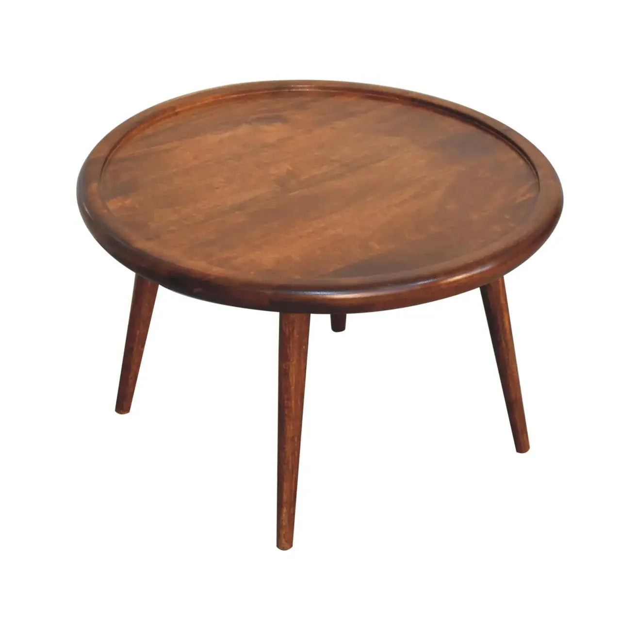 Chestnut Plate Coffee Table - Artisan Furniture - Flyclothing LLC