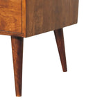 Elevated Chestnut Media Unit - Artisan Furniture - Flyclothing LLC