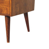 Elevated Chestnut Media Unit - Artisan Furniture - Flyclothing LLC