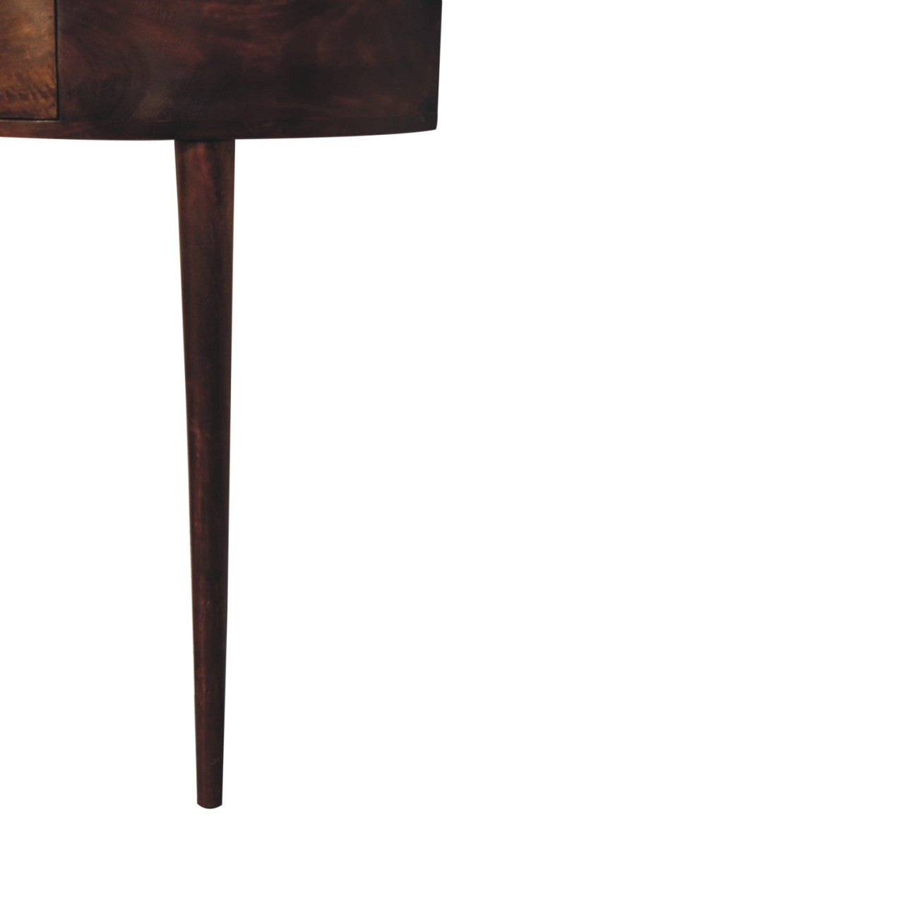 Backless Mounted Chestnut Console - Artisan Furniture - Flyclothing LLC