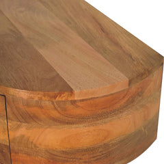 Artisan Large Wall Mounted Rounded Bedside - Artisan Furniture