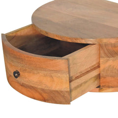 Artisan Large Wall Mounted Rounded Bedside - Artisan Furniture