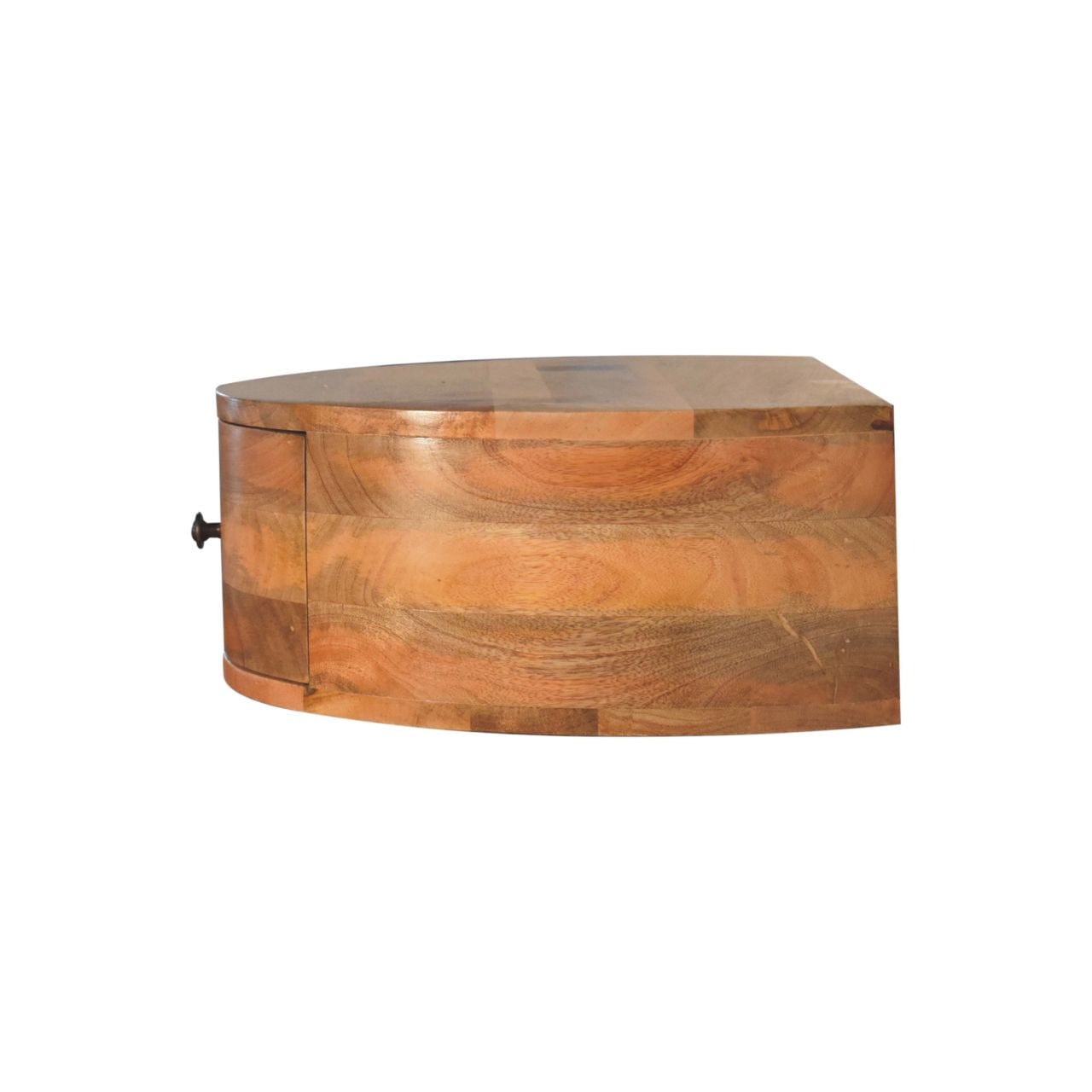 Artisan Large Wall Mounted Rounded Bedside - Artisan Furniture