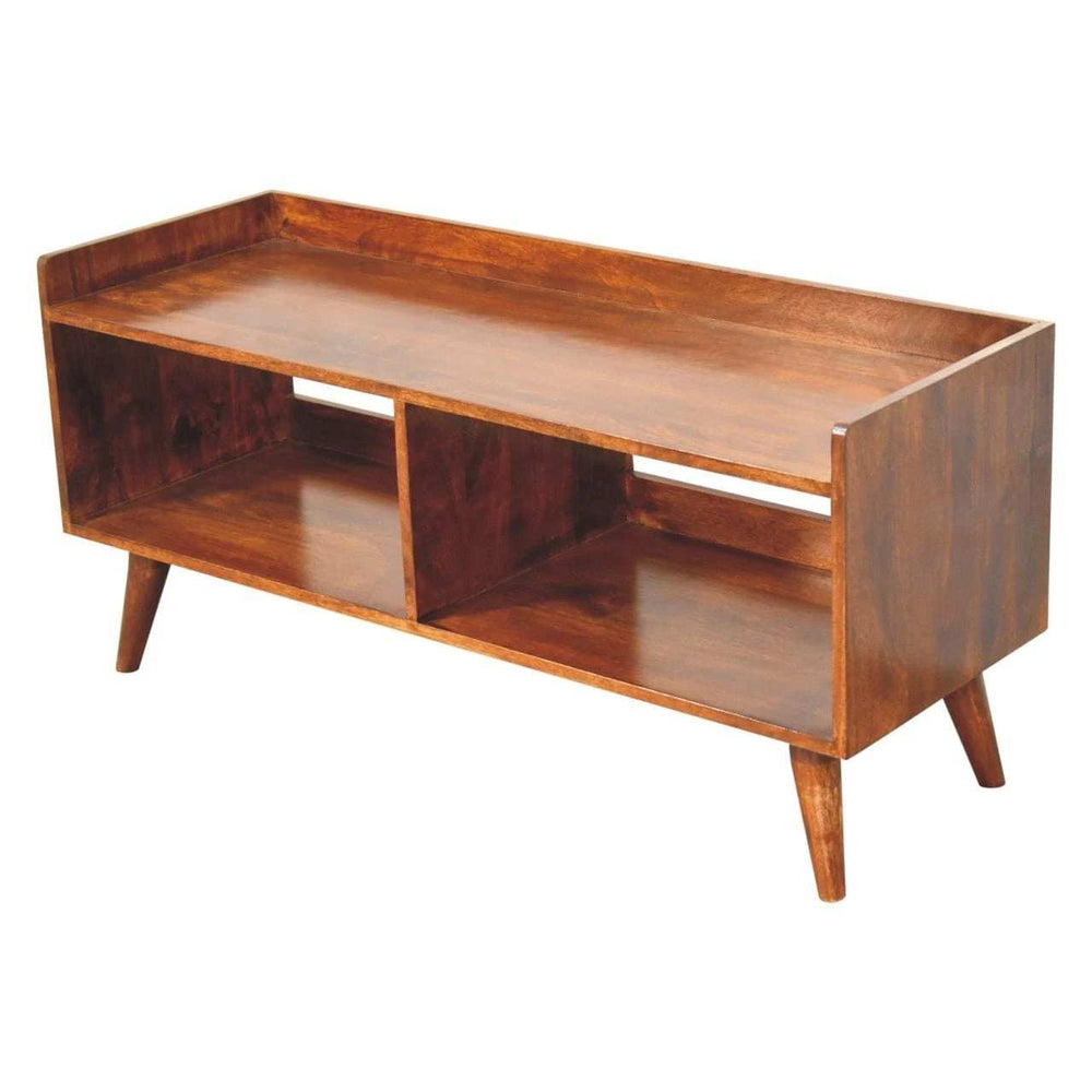 Artisan Open-top Chestnut Media Unit - Artisan Furniture - Flyclothing LLC