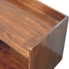 Artisan Open-top Chestnut Media Unit - Artisan Furniture