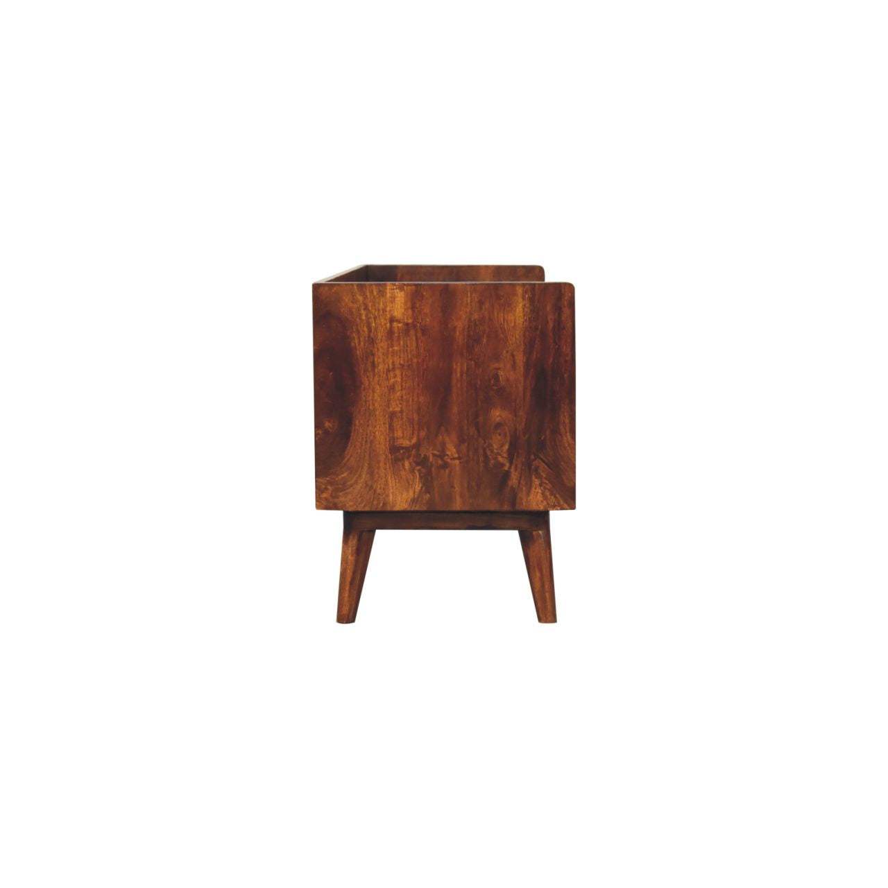 Artisan Open-top Chestnut Media Unit - Artisan Furniture - Flyclothing LLC