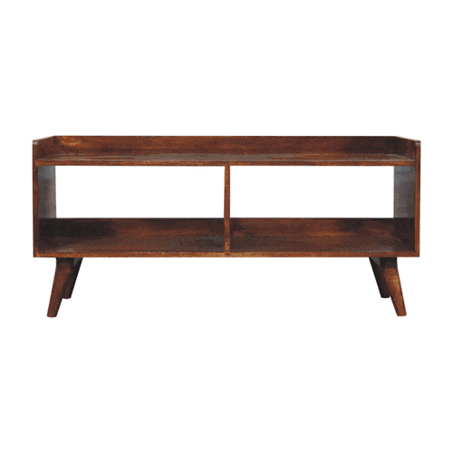 Artisan Open-top Chestnut Media Unit - Artisan Furniture