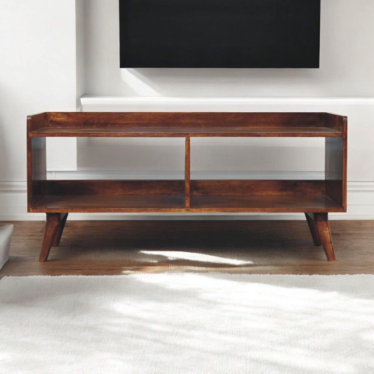 Artisan Open-top Chestnut Media Unit - Artisan Furniture