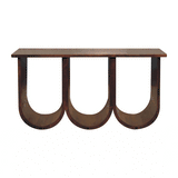 Triple Open Style Coffee Table - Artisan Furniture - Flyclothing LLC