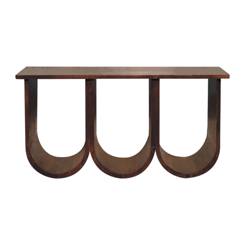Triple Open Style Coffee Table - Artisan Furniture - Flyclothing LLC