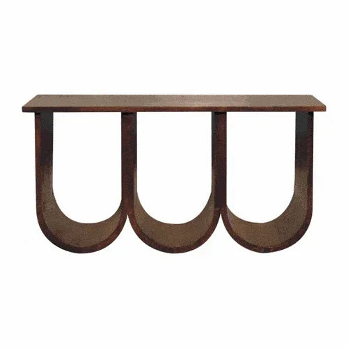 Triple Open Style Coffee Table - Artisan Furniture - Flyclothing LLC