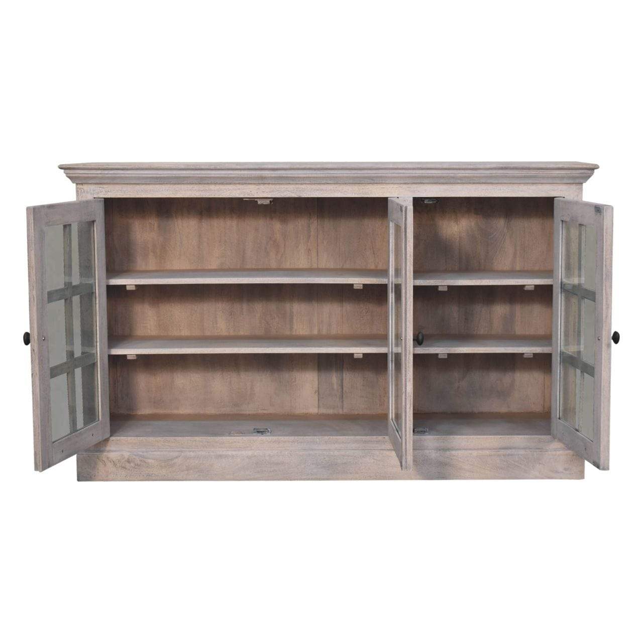 Artisan Stone Wash Triple Glazed Cabinet - Artisan Furniture - Flyclothing LLC