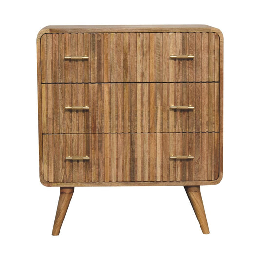 Artisan T-bar Ridged Chest - Artisan Furniture