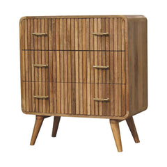 Artisan T-bar Ridged Chest - Artisan Furniture