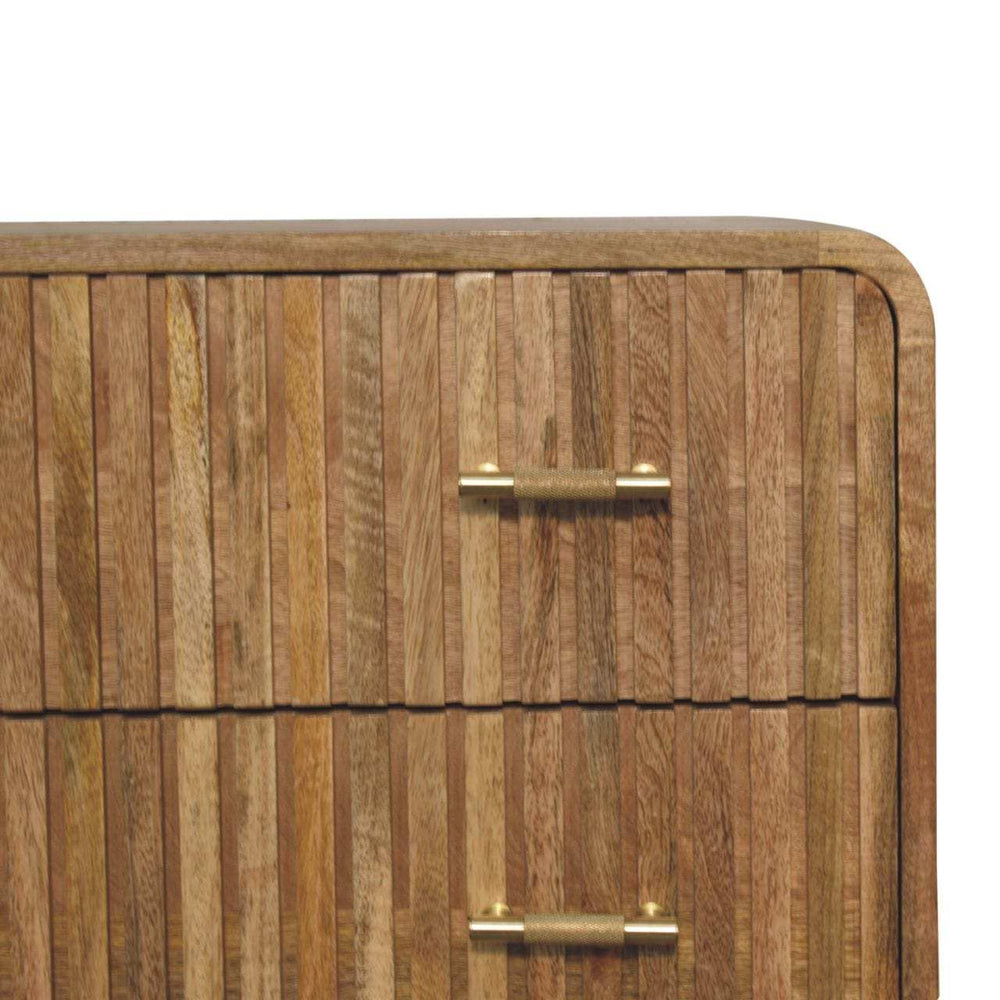 Artisan T-bar Ridged Chest - Artisan Furniture - Flyclothing LLC
