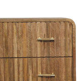 Artisan T-bar Ridged Chest - Artisan Furniture - Flyclothing LLC