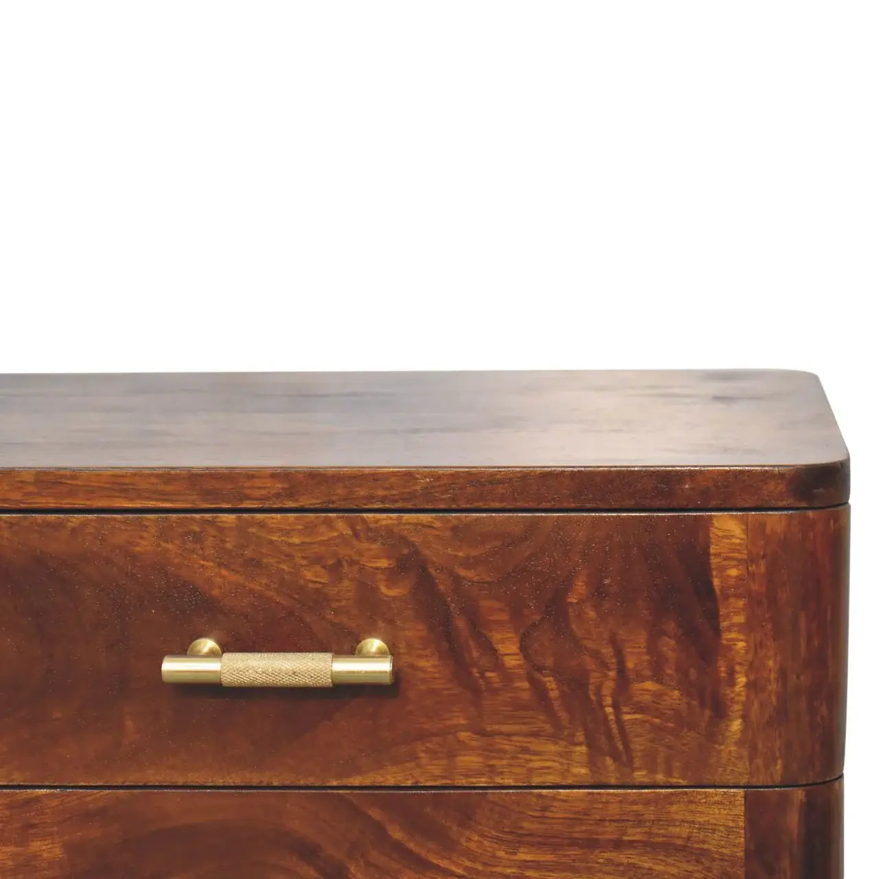 Chestnut T-Bar Nordic Nightstand - Artisan Furniture - Flyclothing LLC