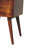Chestnut T-Bar Nordic Nightstand - Artisan Furniture - Flyclothing LLC