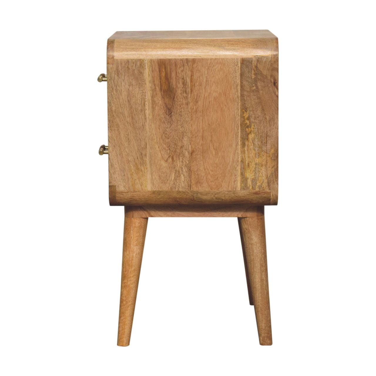Artisan T-bar Ridged Nightsand - Artisan Furniture