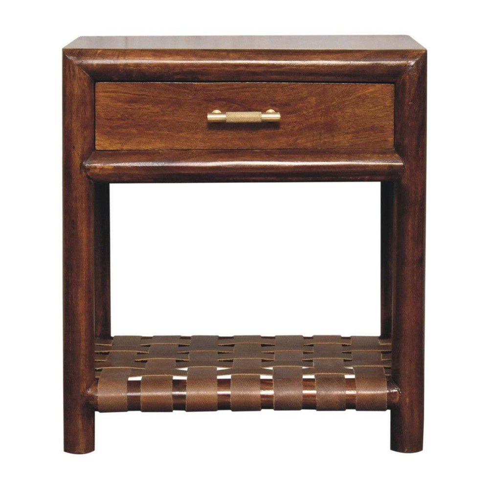 Artisan Furniture Chestnut T-Bar Bedside - Artisan Furniture - Flyclothing LLC