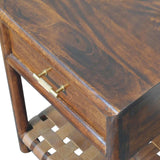Artisan Furniture Chestnut T-Bar Bedside - Artisan Furniture - Flyclothing LLC