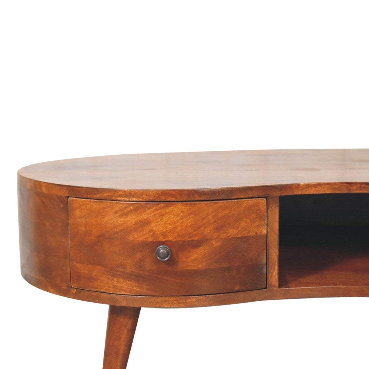 Artisan Large Chestnut Wave Coffee Table - Artisan Furniture - Flyclothing LLC