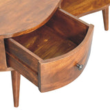 Artisan Large Chestnut Wave Coffee Table - Artisan Furniture - Flyclothing LLC
