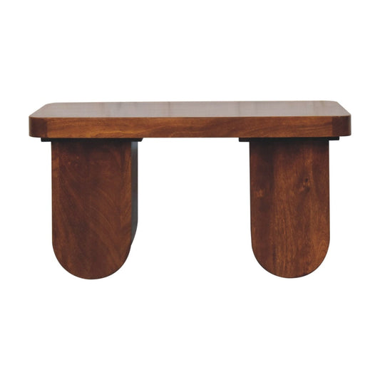 Artisan Chunky Chestnut Coffee Table - Artisan Furniture